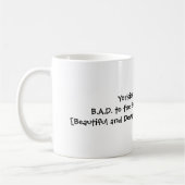 B.a.d.  naar de botte koffiemok (Links)