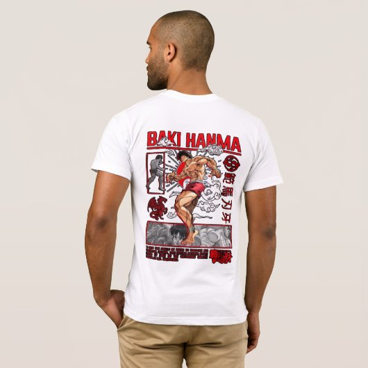 b-a-k-i h-a-n-m-a t-shirt (Achterkant volledig)