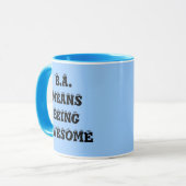 B. A. KoffieMok Mok (Voorkant links)