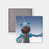 B.A.R.K. De Robot Dog Magnet (Voorkant / Achterkant)