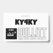 B.A.R.S KY4KY Club Member Badge (Achterkant)