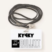 B.A.R.S KY4KY Club Member Badge (Achterkant met draagriem)