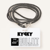 B.A.R.S KY4KY Club Member Badge (Voorkant met draagriem)