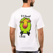 B A Sheep! T-shirt (Achterkant)