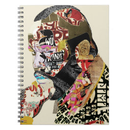 B.A. typografie collage Notitieboek