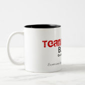 B.A.U., Quantico, VA, Speciaal Controleagent... Tweekleurige Koffiemok (Links)