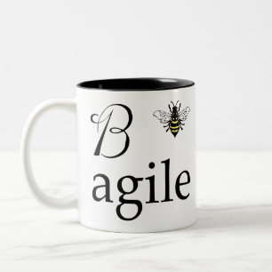 B-agile Tweekleurige Koffiemok