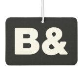 B& AIR FRESHENER LUCHTVERFRISSER (Voorkant)