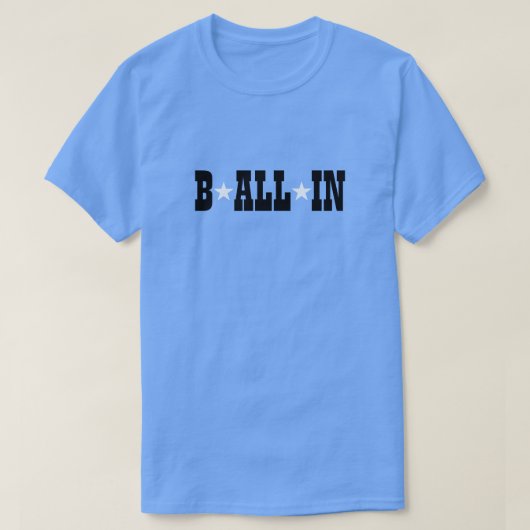 B ALLE IN T-shirt (Design voorkant)