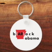 b(AR)ack obama Sleutelhanger (Voorkant)
