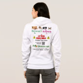 B awareness hoodie (Achterkant volledig)