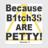 B.B.A.P.! Caution Sticker (Vel)