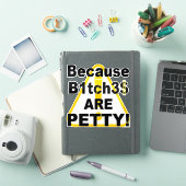 B.B.A.P.! Waarschuwing Sticker (iPad Cover)