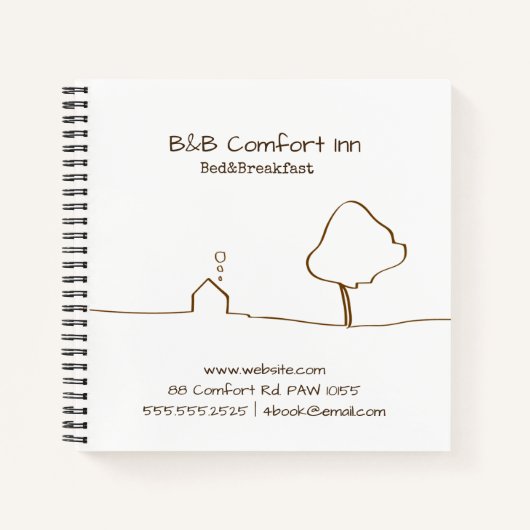 B&B Comfort in GUEST Notitieboek (Voorkant)