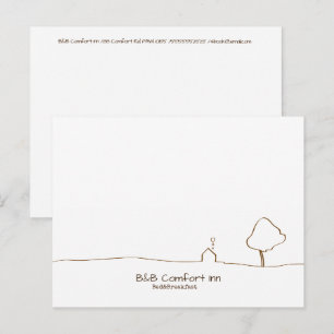 B&B Comfort Inn Briefkaart