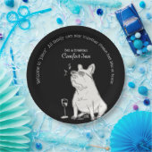 B&B Comfort Inn met huisdieren Papieren Bordje (Feest)