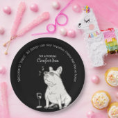 B&B Comfort Inn met huisdieren Papieren Bordje (Feest)