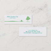 B&B Comfort Inn Mini Business Card Mini Visitekaartje (Voorkant / Achterkant)