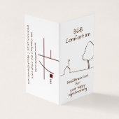 B&B Comfort Inn Visitekaartje (Buitenkant)