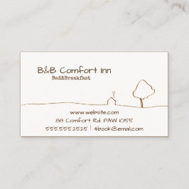 B&B Comfort Inn Visitekaartje