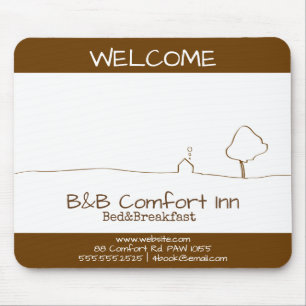B&B Comfort Inn welkom Muismat
