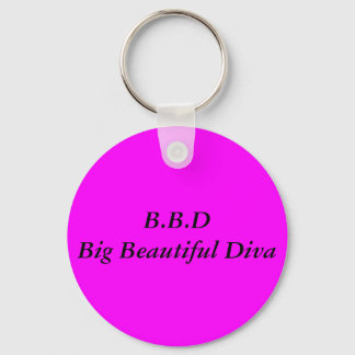 B.B.DBig Beauful Diva Sleutelhanger