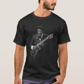 B.B. King Plays Guitar T-shirt (Voorkant)