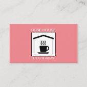 B&B Logo, Bed & Breakfast Accommodatie Visitekaartje (Voorkant)