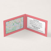 B&B-Logo, Bed & Breakfast-accommodatie Visitekaartje (Binnen)