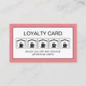 B&B Logo, Bed & Breakfast Accommodatie Zakelijk Klantenkaartje (Voorkant)