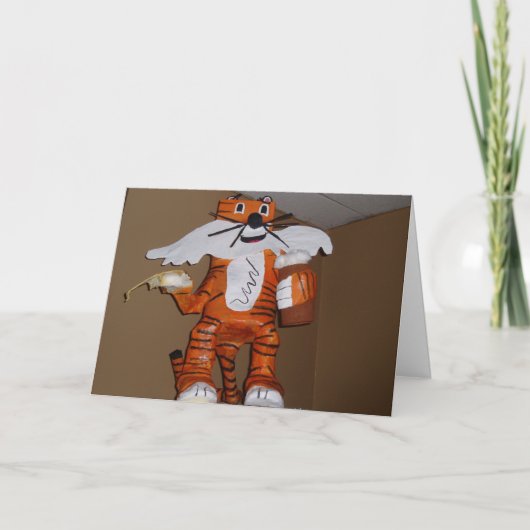 "B&B Pizza Tiger" - Hartelijk dank Kaart (Voorkant)