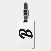 B BAGAGELABEL (Voorkant verticaal)