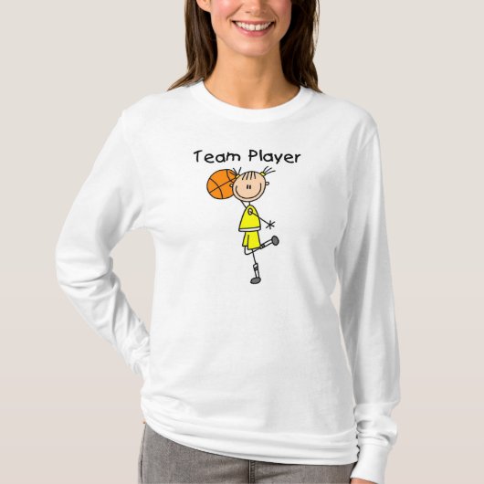 B-Bal Teamspeler T-shirt (Voorkant)