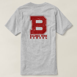 "B" Balboa High School T-shirt