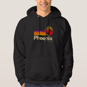 B-Ball City Arizona Retro Phoenix Basketba Hoodie
