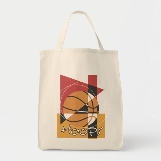 B-Ball Hoops T-shirts en cadeautjes Tote Bag (Voorkant)