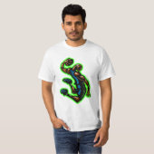 B-Ball Slam Blue T-Shirt (Voorkant volledig)