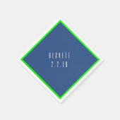 B Bar Mitzvah Napkin Servet (Hoek)