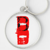 B - Bloedtype - Sleutelhanger (Voorkant)