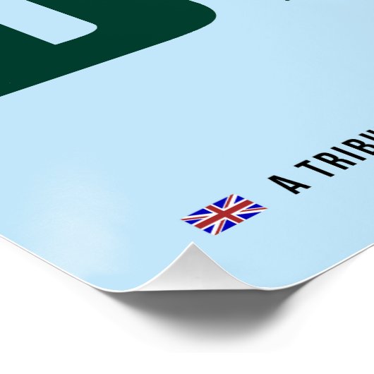 B Blower Tribute Perfect Poster (Hoek)