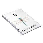 "B" Blue Darner Notitieboek (Rechterzijde)