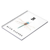 "B" Blue Darner Notitieboek (Linkerzijde)