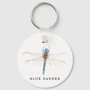 "B" Blue Darner Sleutelhanger