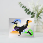 B-boeien Briefkaart (Staand voorkant)