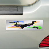 B-boeien Bumpersticker (Op auto)