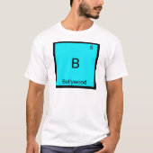 B - Bollywood Grappig Chemie Element Symbool T-shi T-shirt (Voorkant)