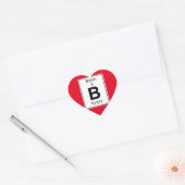 B - Borium Hart Sticker (Envelop)