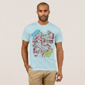 B-boy Cassette Battle T-shirt (Voorkant volledig)