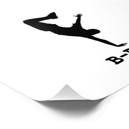 B Boy Foto Afdruk (Hoek)