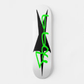 B Boy (groen) Persoonlijk Skateboard (Voorkant)